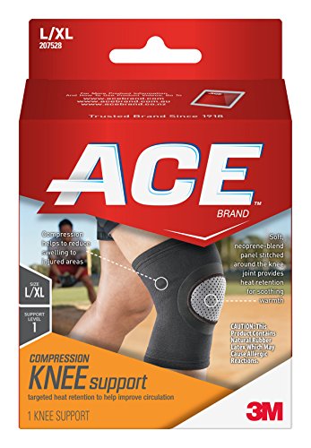 ACE Compression Knee Support LG/XL 1 Each