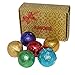 Amoree Bath Bombs Gift Set - Large Lush Natural Handmade Organic Bomb with Shea Butter Cocoa Therapeutic Essential Oils - Home Spa Cosmetic Fizzies Pack of 6 (4 oz)