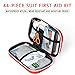 POCKETMAN First Aid Kit, Mini Compact Treavel First Aid Kit Medical Trauma Kit for Emergencies at Home, Outdoors, Car, Camping, Workplace, Hiking & Survivalthumb 2