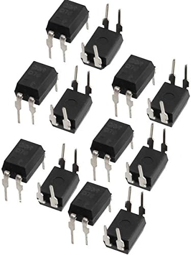 KINGSHENG Direct PC817 Optocoupler 4 Pins DIP Mounting Photo Coupler 2.54mm Pitch 12 Pcs