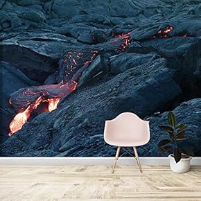 Wall Mural Realistic Rock Background Removable Self-Adhesive Large Wallpaper - 66x96 inches