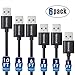 Micro USB Cable, USB to Micro USB Cable, Tiergrade 6 Pack Assorted Lengths High Speed Fast Charging Cable Data Sync Cord for Samsung, Nexus, LG, Motorola, HTC, Sony, Android Smartphones and More
