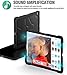 iPad Pro 12.9 inch (3rd Gen) Case, Poetic TurtleSkin Series [Corner Protection][Not Supported Pencil Magnetic Attachment] Protective Silicone Case for iPad Pro 12.9 Inch (2018) - Black