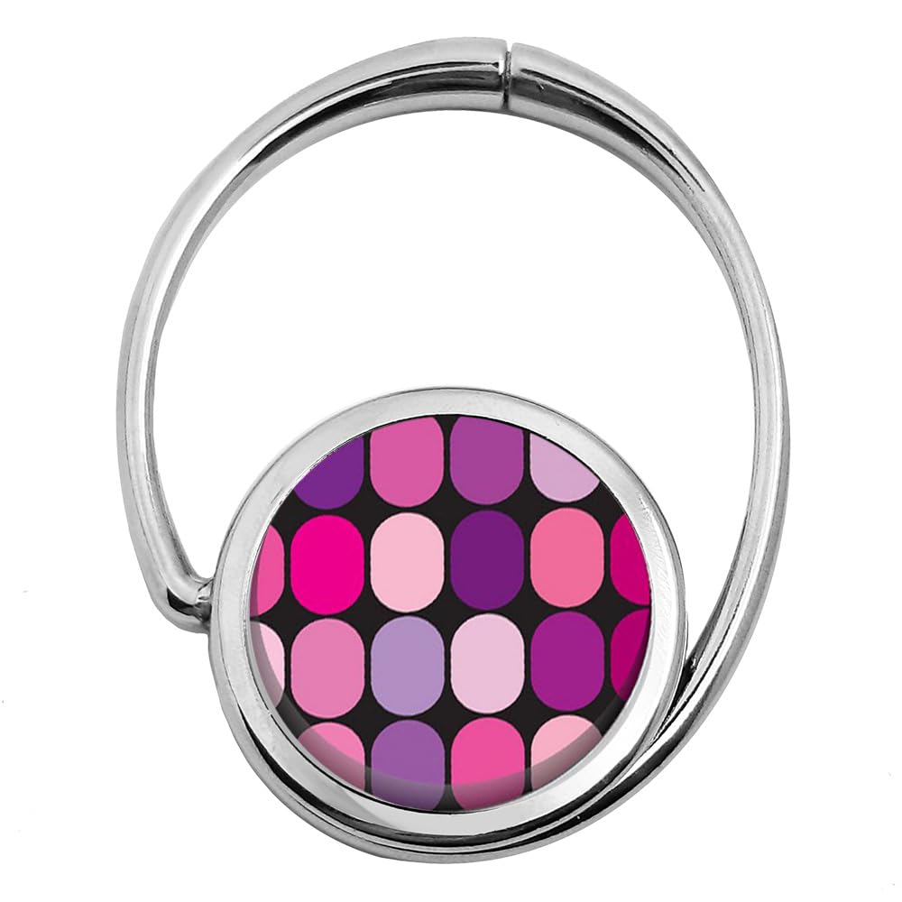 Miss Kha - Accesorio para bolso plegable Sixties Roses, rosa, talla única