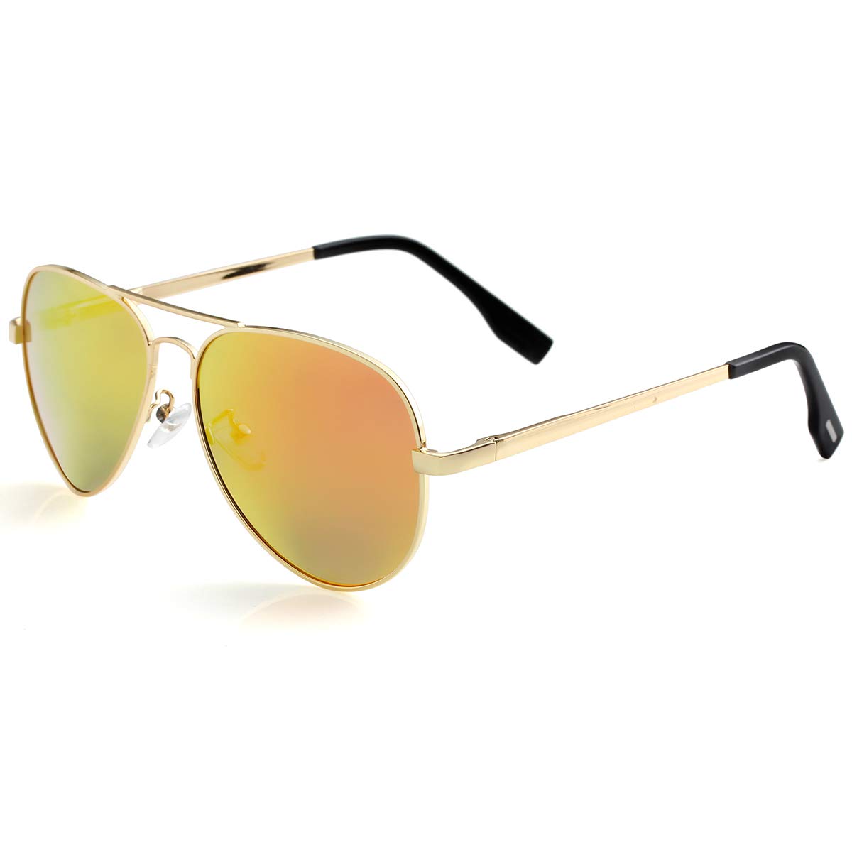 mirrored aviator sunglasses for small faces