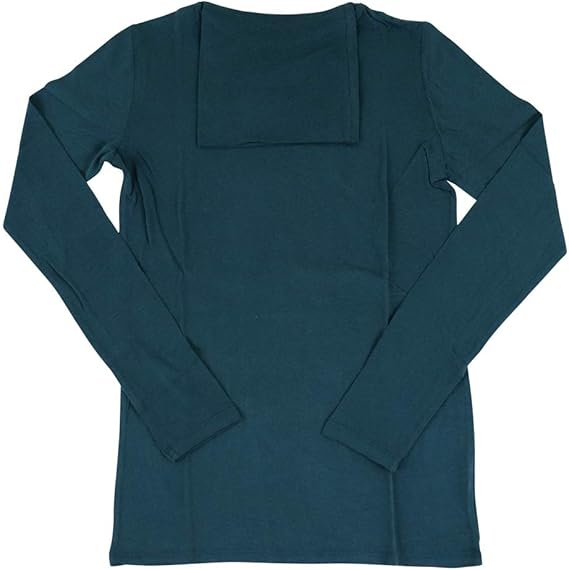 Amazon マジェスティックフィラチュール カットソー 春 秋 冬 コットン タートルネック 1 M 331 Atlantic Blue ブルーグレー Tシャツ カットソー 通販