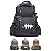 Jeep Wrangler Punisher Skull Heavyweight Canvas Backpack Bag