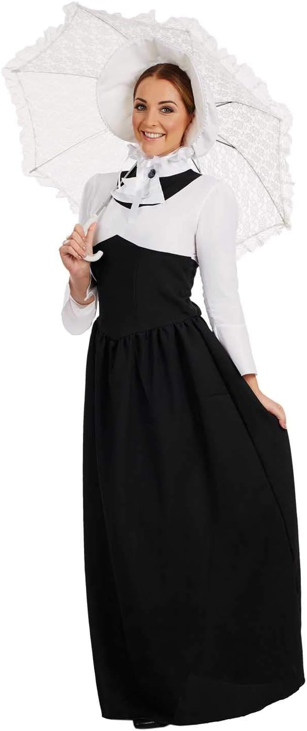Fun Shack Womens Victorian Lady Costume Adults Historical Dress Outfit