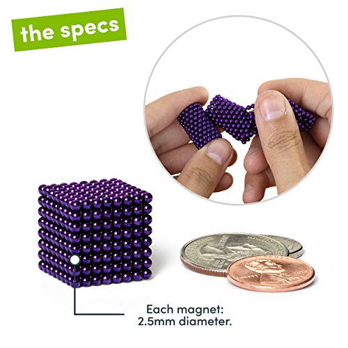 Speks Balls Classic Purple Set of 512 (2.5mm) Fun Stress