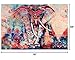 CHICVITA Elephant Tapestry Wall Hanging Decor Indian Home Hippie Bohemian Tapestry for Dorms, 78