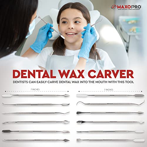 Premium Wax Carving Tools Set 12 Pcs Stainless Steel Clay & Wax