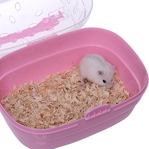 Portable Small Animal Carrier Carry Case Hamster Rat Travel Pet Carriers Outdoor