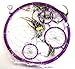 Dream Catcher Dreamcatcher Feather Dream Catcher Native American Mosaic Glass and Feather PURPLE DREAM CATCHER XLARGE TRIPLE SIZE, 30