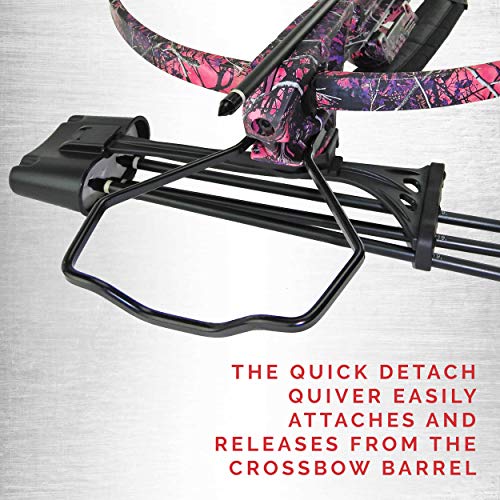 SA Sports Empire Muddy Girl Fever Pro Crossbow Package, 175 Pound Draw, 235 Feet per Second