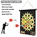 arozell Magnetic Dart Board with 12PCS Darts, 2019 Professional Safe Indoor Outdoor Fun Game Toy Gifts for Kids Adult