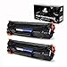 2-BLACK IKONG 137 Toner compatible Replacement works with Canon imageCLASS MF216n, MF227DW, MF229DW, MF247DW, MF236N, LBP151dw, MF249DW, MF244dw, MF217W Printers