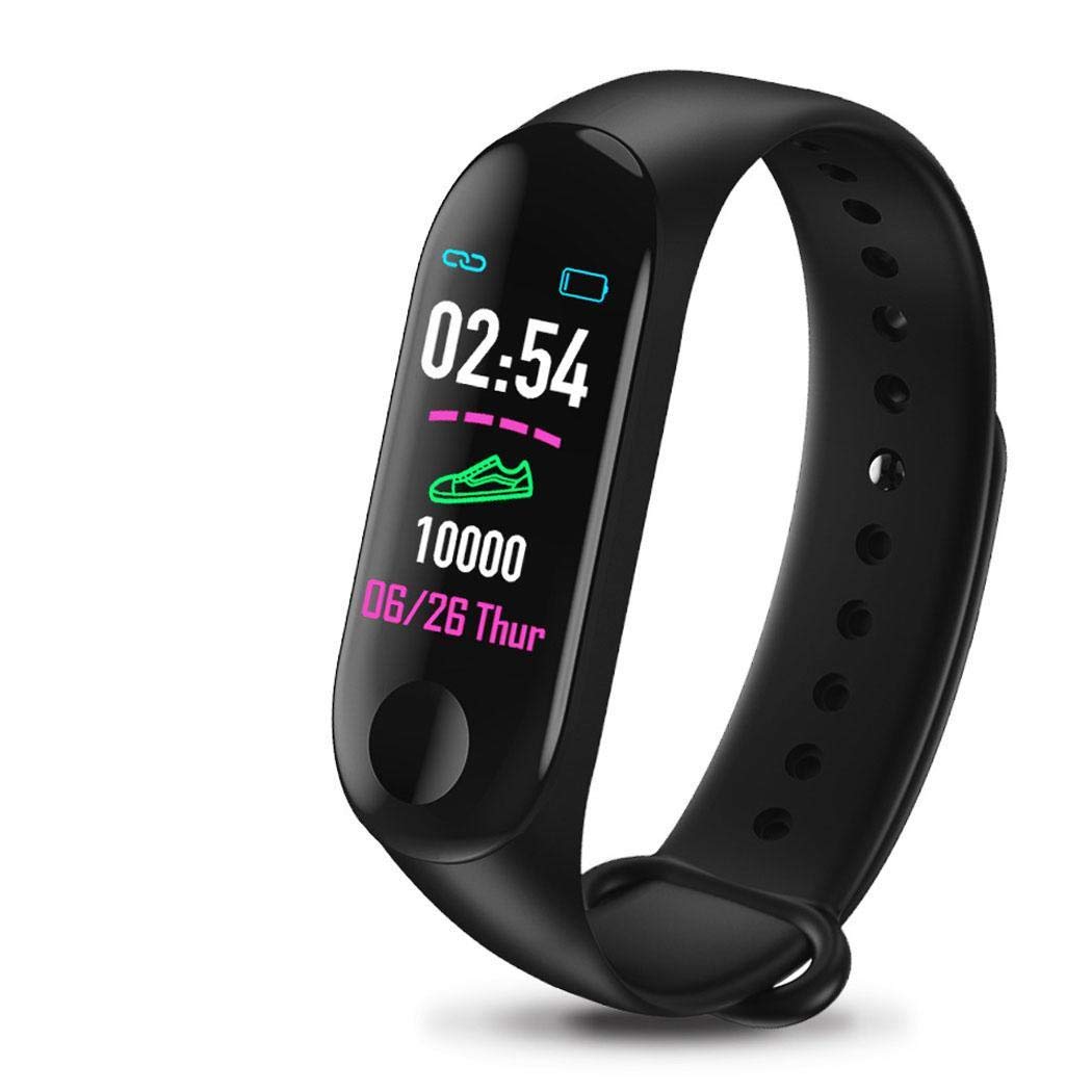 Miseku Waterproof Bluetooth Sports Smart Wristband Rate Monitor Fitness Tracker Smart Watches