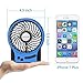 OPOLAR Portable Travel Battery Operated Fan with 4-15 Hours Battery Life, Rechargeable 3 Speeds Handheld Mini Fan with Powerful Airflow for Camp and Outdoor Events, USB Powered, Quiet, for Hot Flashes