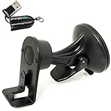 ChargerCity Original Replacement Windshield Suction Mount for Magellan Roadmate 5145 5120 5055 5045 3120 3145 3065 3055 3045 3030 2145 2136 2120 2055 2045 2036 2035 1340 LMTX LM MU EU T GPS Navigators (FREE ChargerCity MicroSD Memory Card reader))