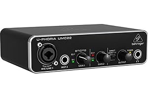 Behringer - U-PHORIA UMC22 Audiophile 2x2 USB Audio Interface