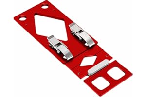 Begot 11.81" Track Saw Guide Rail Square,90° Right Angle Track Saw Square Compatible with Festool, Makita Powertec, and WEN f