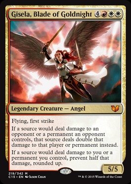 Magic: the Gathering - Gisela, Blade of Goldnight (219/342) - Commander 2015