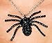 Costume Culture Rubies Deluxe Widow Necklace, Black