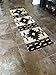 Southwest Native American Runner Area Rug Berber Beige Concord Design C318 (2 Feet X 7 Feet )