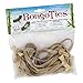 BongoTies Natural Color Bongo Ties B5-02 ~ 10 Pack ~ Handy Ties for Cables and Other Unruly Items primary