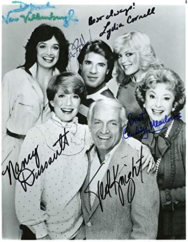 Too Close For Comfort Tv Cast Photograph Signed With Co Signers