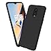 KuGi for Oneplus 6T Case, Scratch Resistant & Anti Slip Grippy Soft TPU Case for Oneplus 6T Phone (Black)