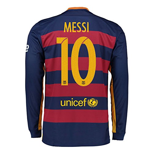 Buy Messi 10 Barcelona long sleeve Soccer Jersey w/shorts size Youth