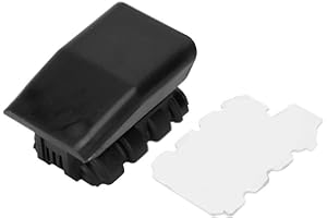 RiToEasysports RC Engine Hood Air Inlet,Plastic RC Engine Hood Scoop with Adhesive Tape for Axial 90018 (Black)