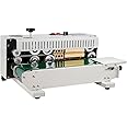 VEVOR Continuous Bag Band Sealing Machine, 0.24-0.47 in/6-12 mm Seal Width, Horizontal Band Sealer Machine with Digital Temperature Control, Bag Sealer for 0.02-0.8 mm Plastic Bags with Count Function