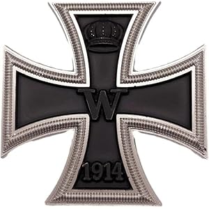 Iron Cross 1914 - Black Cross Order II Class WW1 German Badge Award Replica