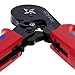 Crimper Tool Kit, Crimp Ferrule Including 800pcs Insulated Wire Terminals New Hope Store Self Adjusting Crimping Plier Set Tool Guage HSC8 6-4A 0.25-6mm², 23-10 AWG Red