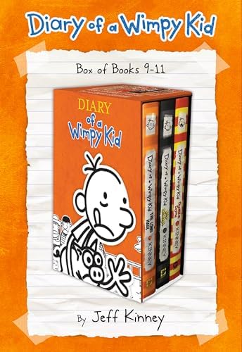 Diary of a Wimpy Kid Box of Books 15-17: Deep End, Big Shot, and