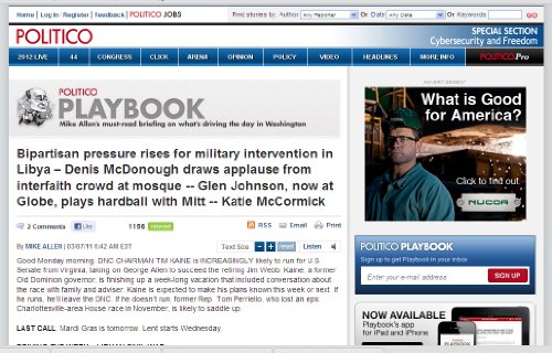 POLITICO Playbook