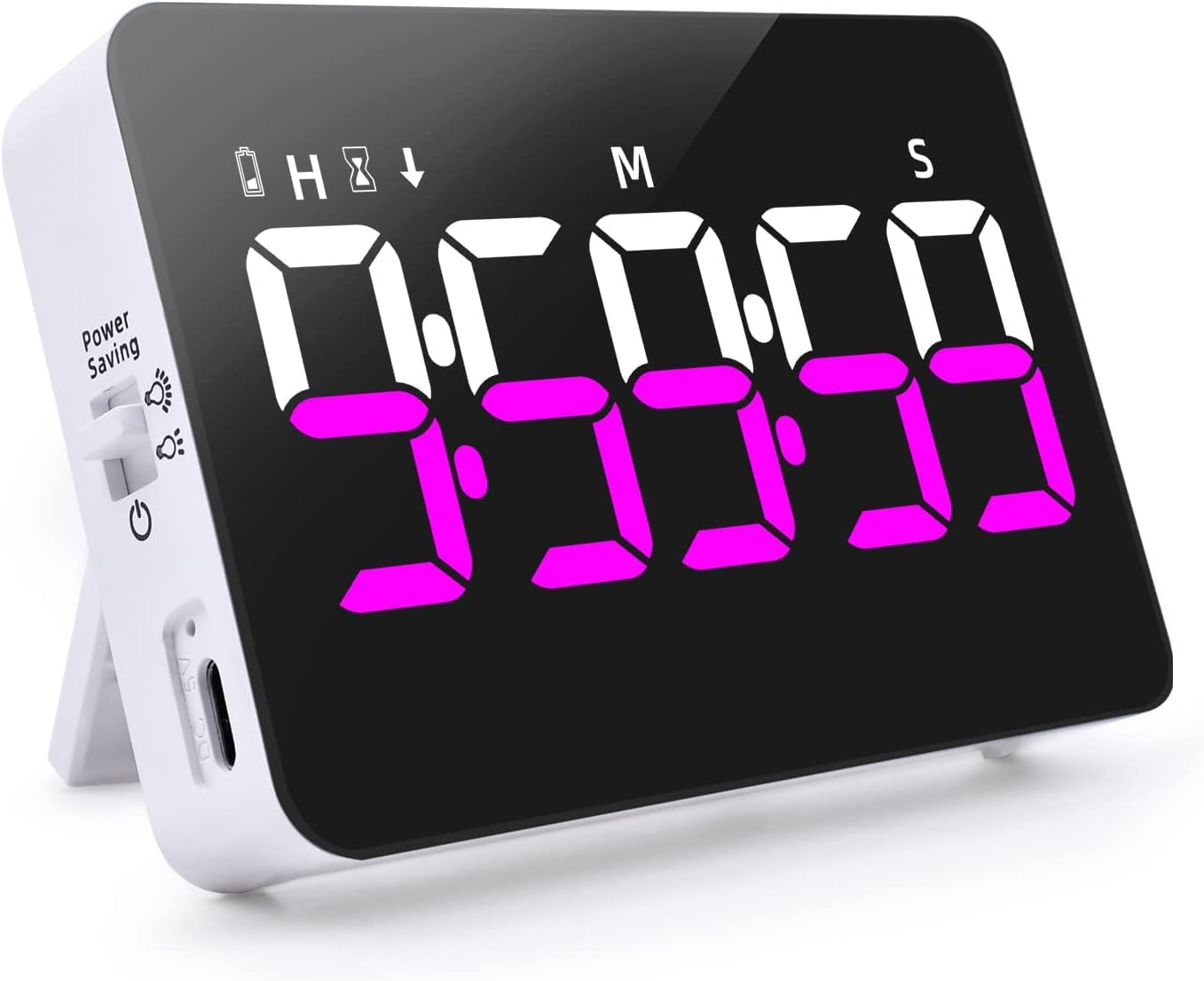 Kitchen Digital Timer, Count Down Up, Rechargeable, Vibration Mode ...