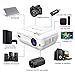 3200 Lumens Full HD 1080P Projector, LESHP Video Projector LED + LCD for Home Theater, 1280 x 1920 max Resolution Contrast 3000:1, Support 1080P / USB/VGA/SD/HDMI for Xbox/iPhone/Smartphone