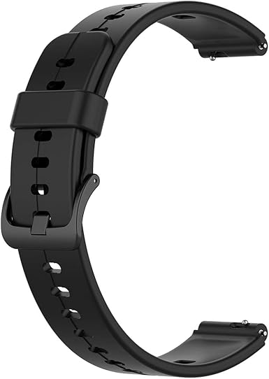 Correa de repuesto compatible con Huawei Talkband B6, AWADUO de 16 mm, correa de silicona de repuesto para Huawei Talkband B6/B3, suave y duradera ...