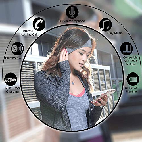 Bluetooth Helmet Speakers, Wireless Drop in Helmet Headphones for