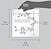 Welcome Stencil with Birds by StudioR12 | Love Birds and Branches Word Art - Reusable Template | for Painting Wood Signs | Front Porch or Patio | Use for Crafting, DIY Home Deco Select Size (9