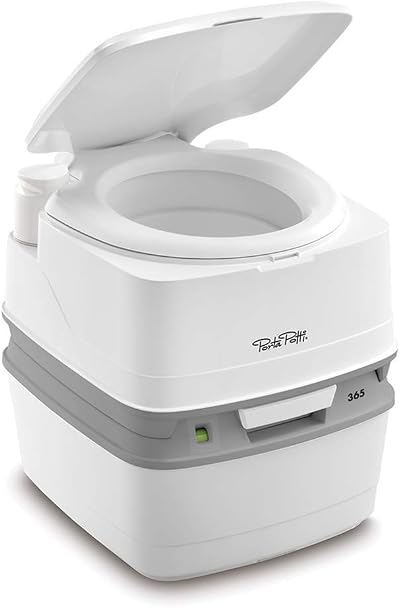 Thetford Porta Potti 365 Portable Toilet White-Grey 414x383x427mm