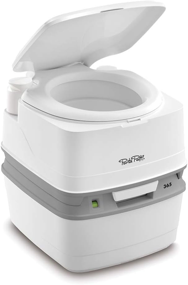 Thetford Porta Potti 365 Portable Toilet White-Grey 414x383x427mm