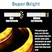 45CM LED Strip Lights DRL Flexible Daytime Running Lights,White-Amber Dual Color 2pcs Waterproof Flexible Ultrathin LED strip light Turn Signal Lights Taillight Headlight Decorative Kits 17inch