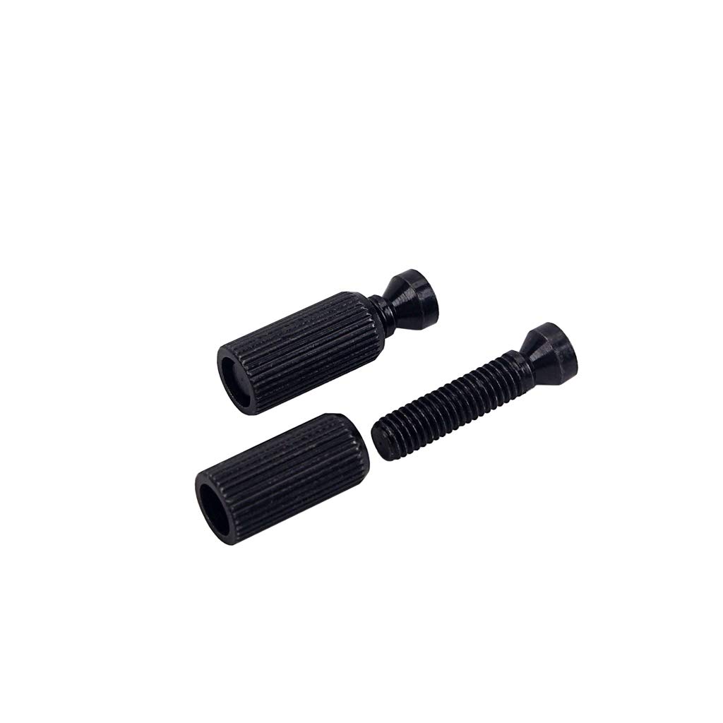 Photo 1 of Alnicov 2 PCS 8mm Tremolo Anchor Stud?Adjustable Electric Guitar Replacement Tremolo Bridge Studs Anchors Black