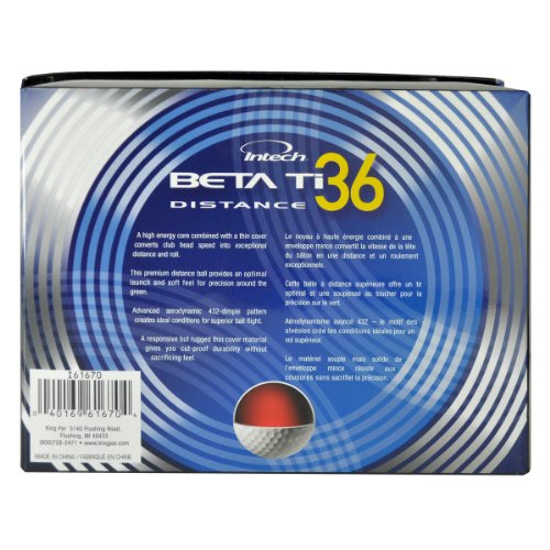 Intech Beta Ti Golf Balls (36 Pack)