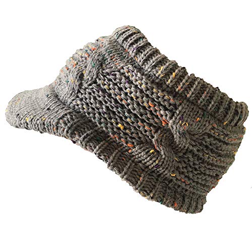 Women Twist Peaked Cap Knit Wool Hat Hollow Out Multicolor Point Caps by Teresamoon - Thumbnail 2
