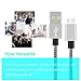 AOKER Micro USB Cable, [New] 3Pack 10FT Extra Long Nylon Braided Sync and Charge for Android Devices, Galaxy S7 Edge/S6/S5/S4,Note 5/4/3,HTC,LG,Nexus (3X10ft Grey)